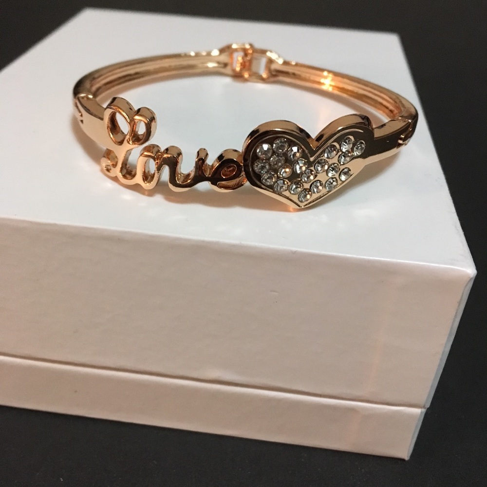 ▪️Buy 1 Get 1▪️18K RG Plated Love/Heart - Picture 3 of 7